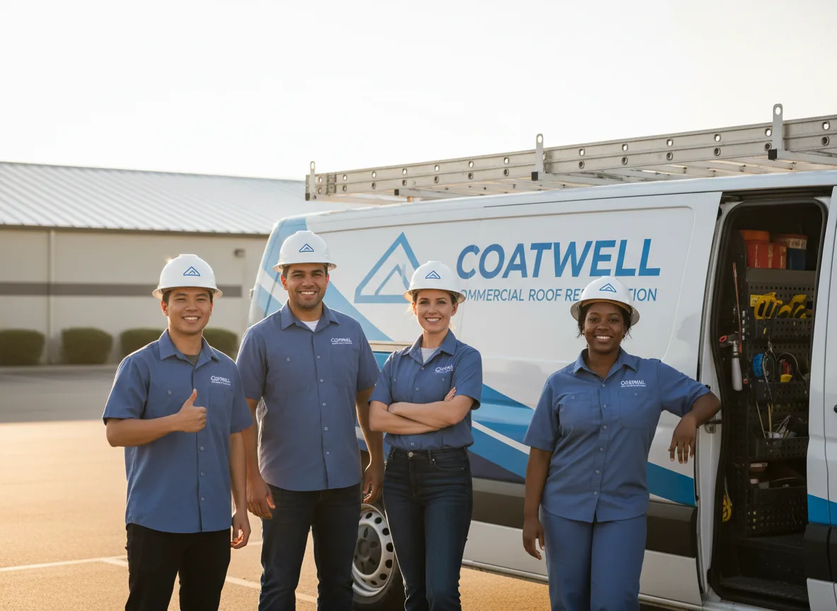 Commercial roof coating company in Dennard, AR
